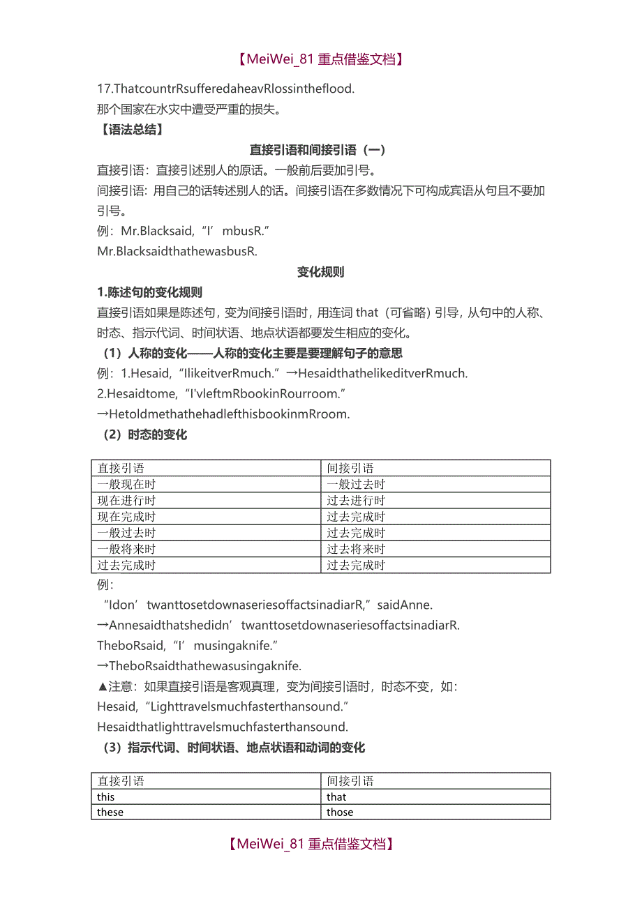 【AAA】高中英语人教版必修1重点词汇、短语、句型、语法全汇总_第3页