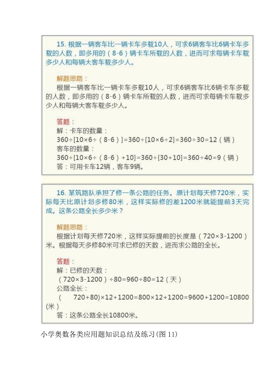 小学奥数各类应用题知识总结及练习_第4页