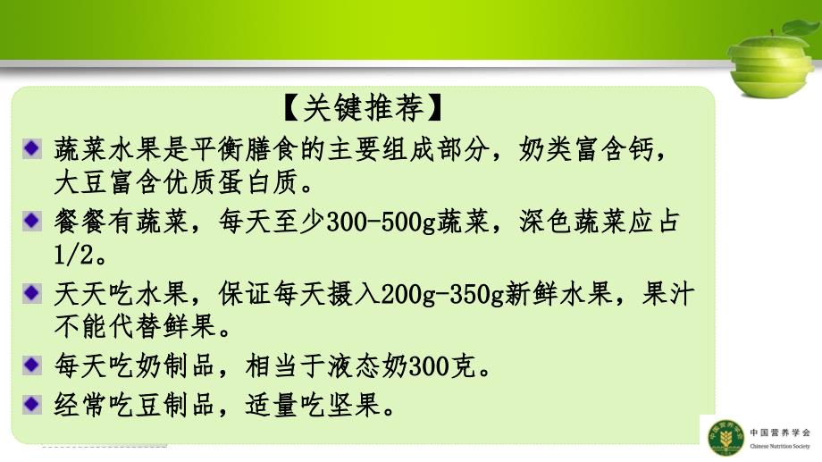 《中国居民膳食指南（2016）》核心推荐三 ：多吃蔬果、奶类、大豆_第2页