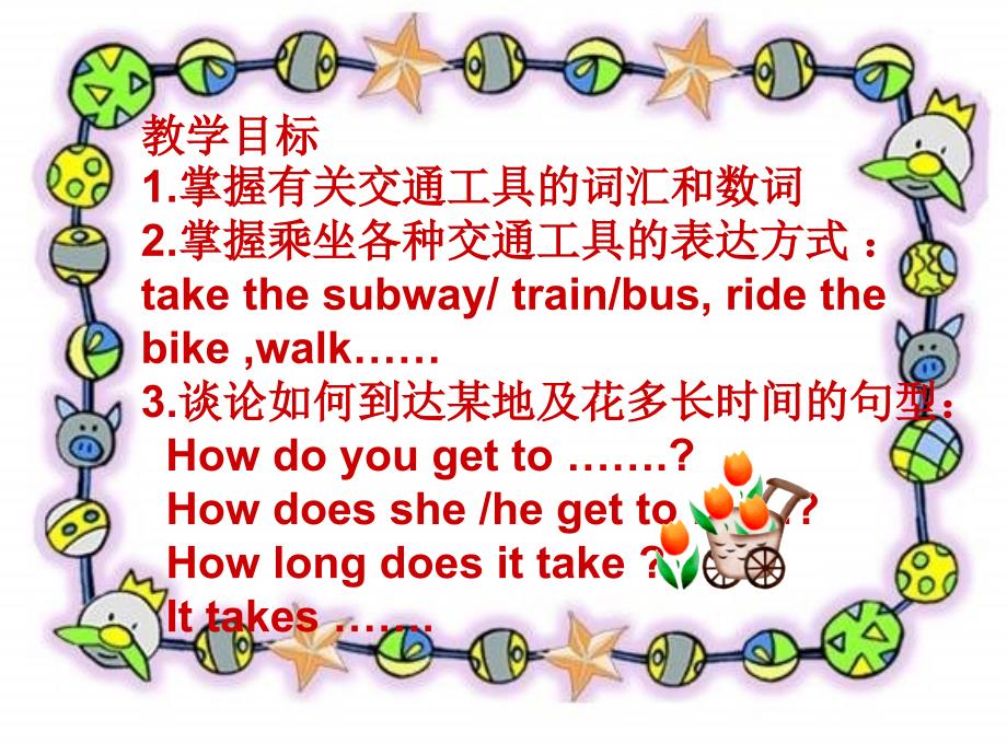 【5A文】八年级英语How do you get to school课件1_第2页