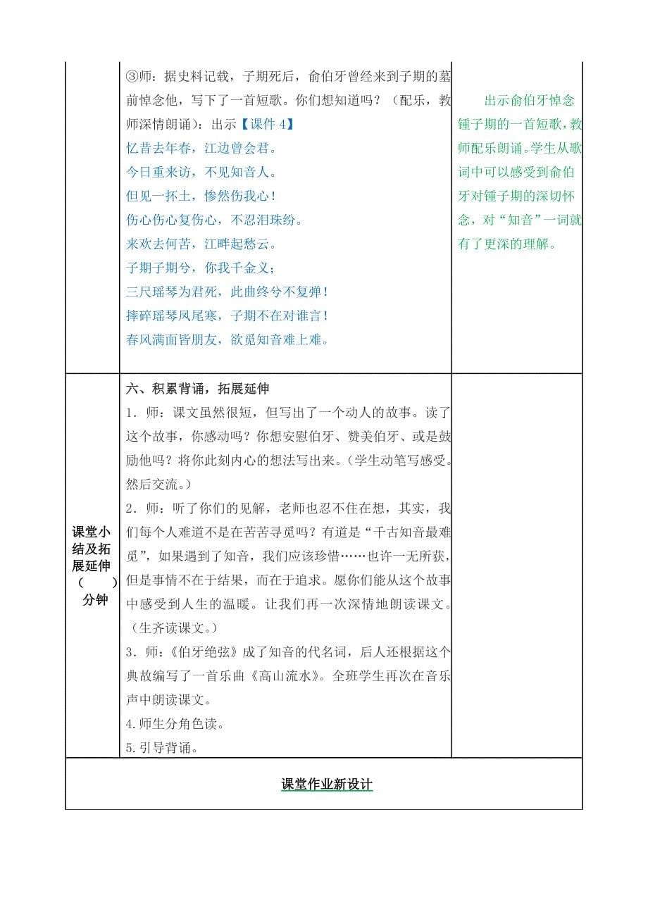 2019部编版六年级上册语文21文言文二则 教案带教学反思_第5页