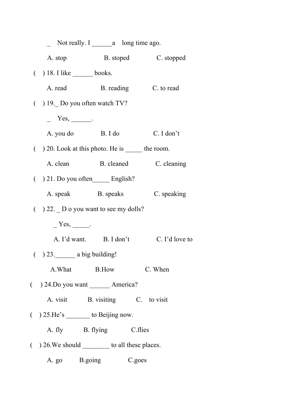 六年级英语基础测试题.doc_第3页