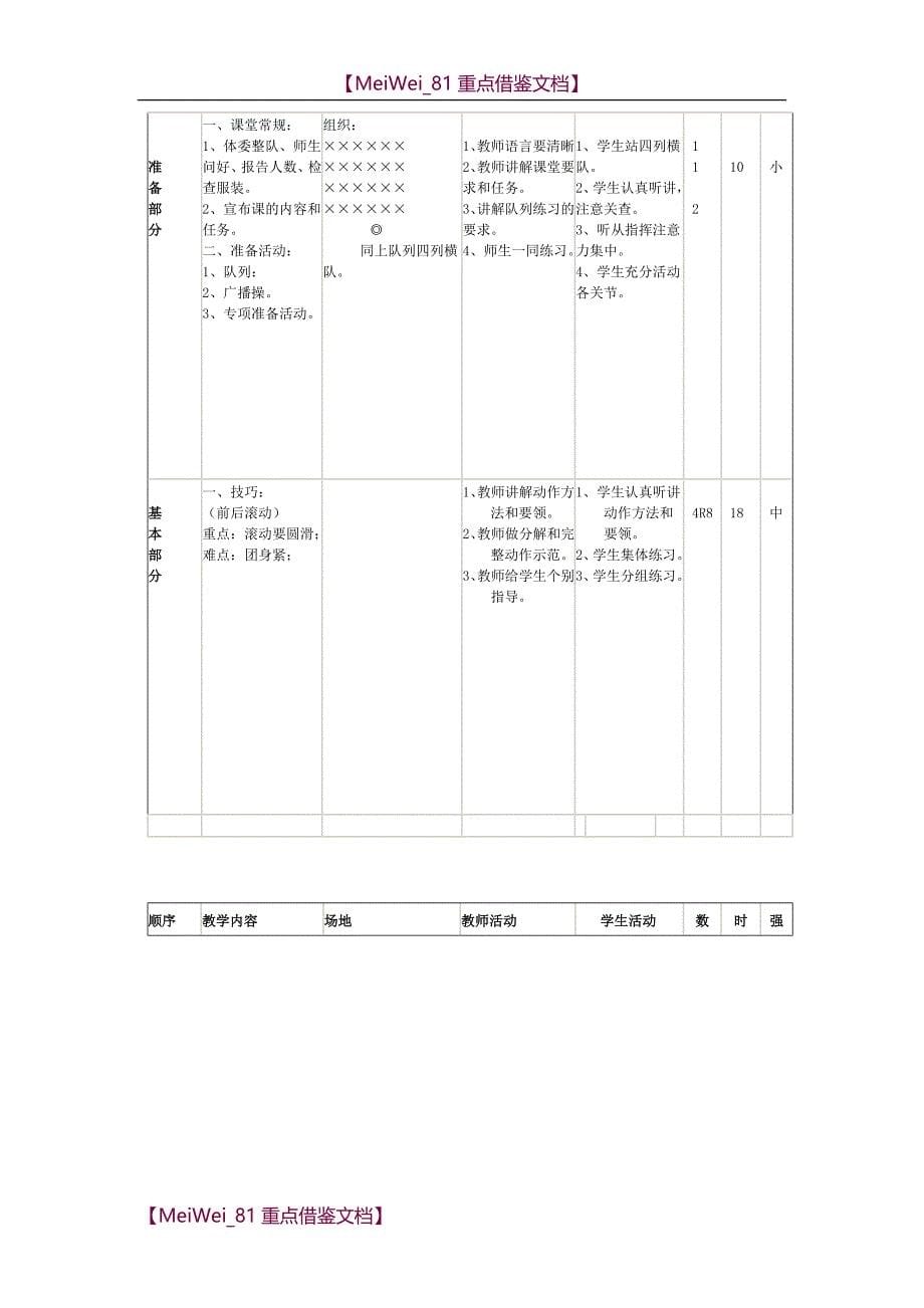 【9A文】小学二年级体育课教案全集_第5页