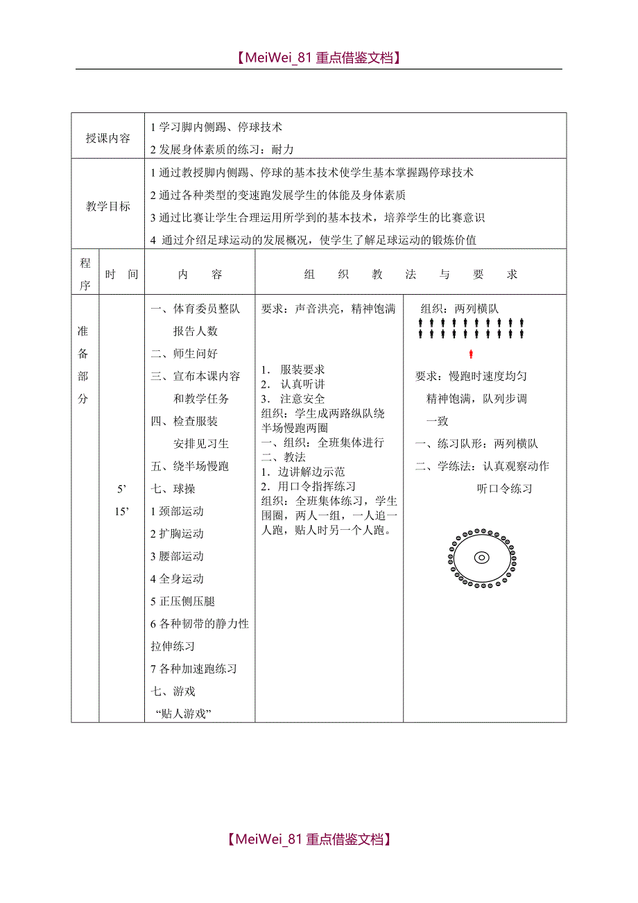 【AAA】足球课教案全集(已整理)_第1页