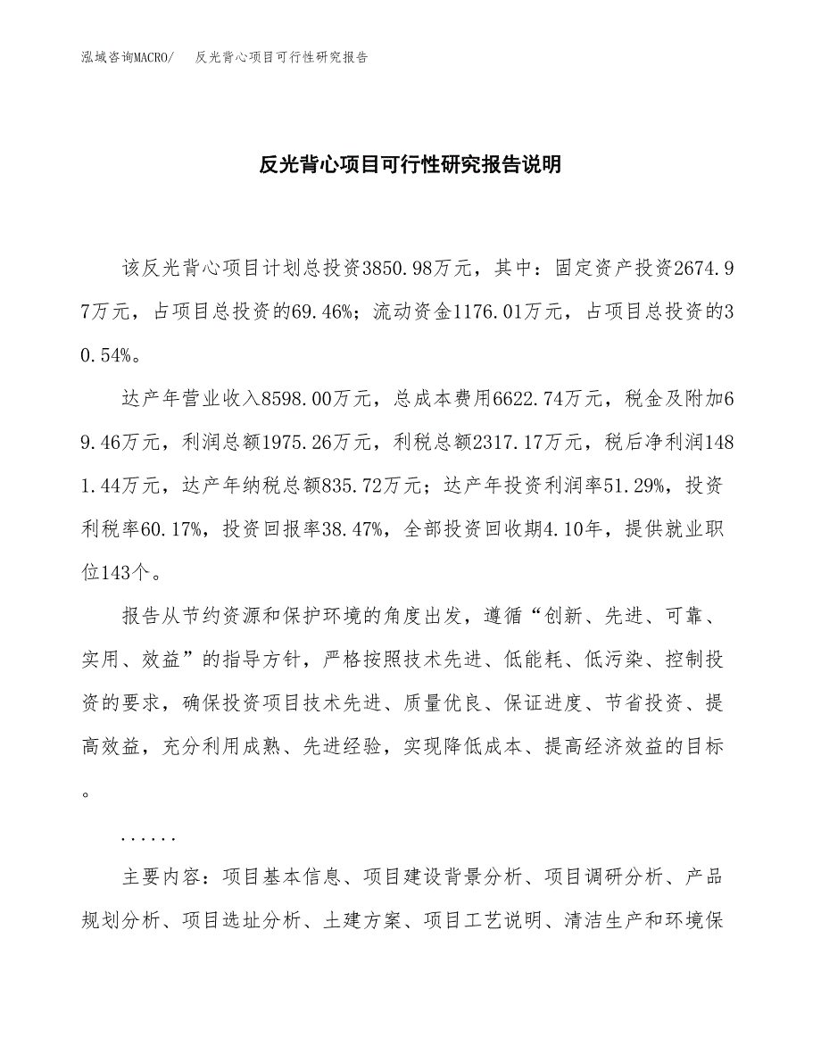 反光背心项目可行性研究报告[参考范文].docx_第2页