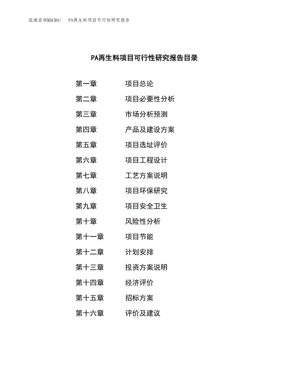 PA再生料项目可行性研究报告_范文.docx_第2页