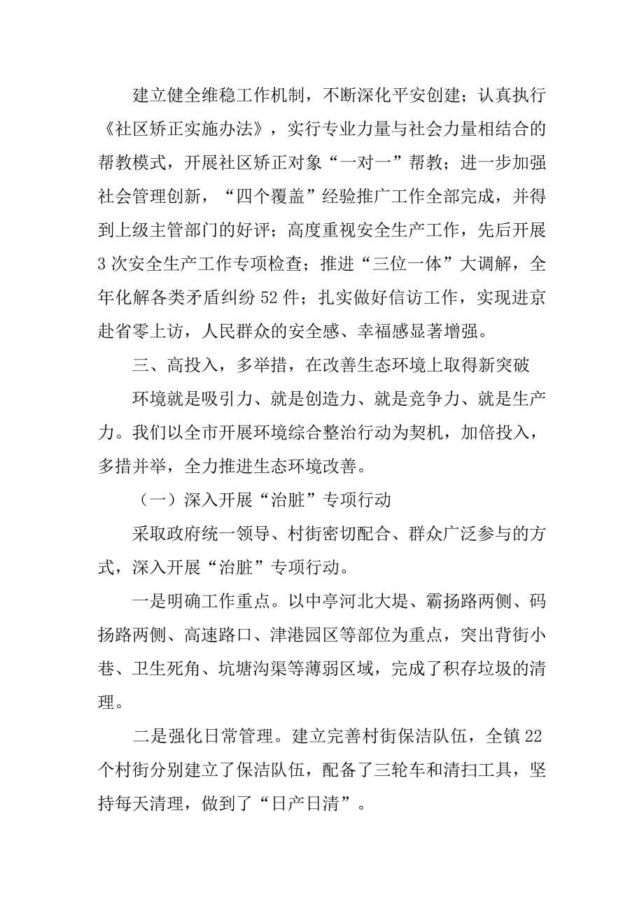 镇党委领导班子述职述廉报告.doc_第5页