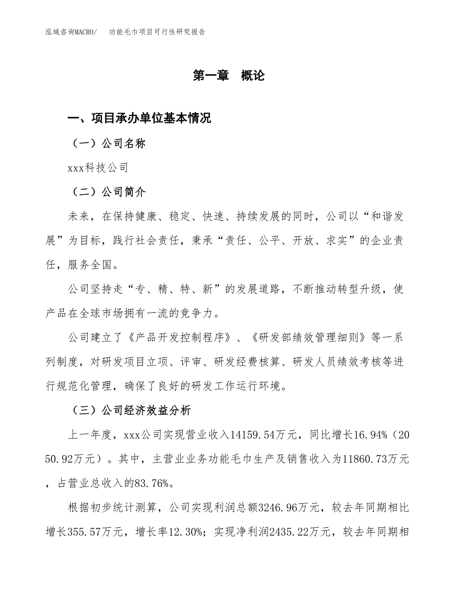 功能毛巾项目可行性研究报告_范文.doc_第3页