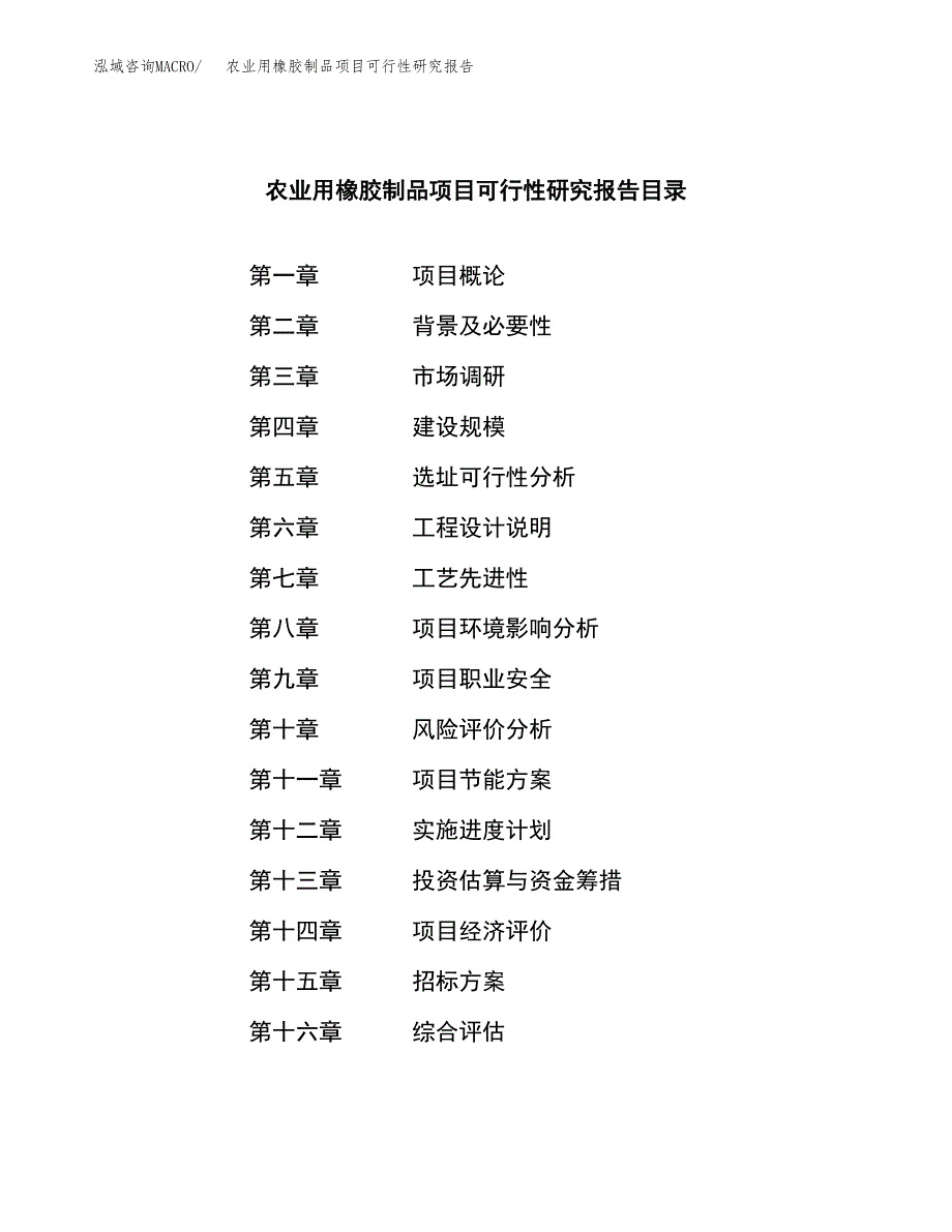 农业用橡胶制品项目可行性研究报告_范文.docx_第2页