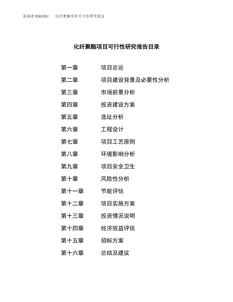 化纤聚酯项目可行性研究报告_范文.docx_第2页