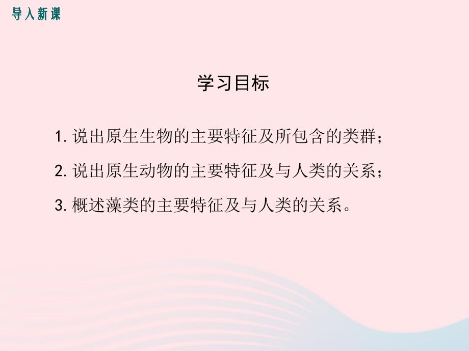 2019春八年级生物下册 第7单元 第22章 第2节 原生生物的主要类群课件 （新版）北师大版_第3页