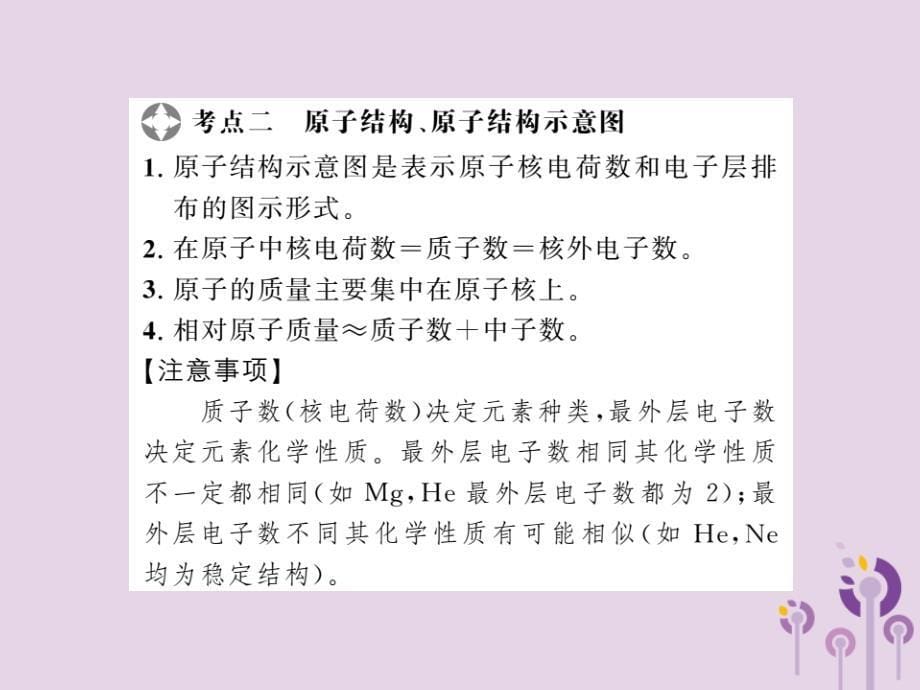 2019年中考化学一轮复习 第2部分 板块归类 板块2 物质构成的奥秘 第1课时 分子、原子、离子课件_第5页