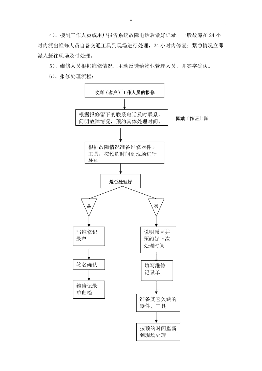 工程项目售后服务解决方法书_第3页