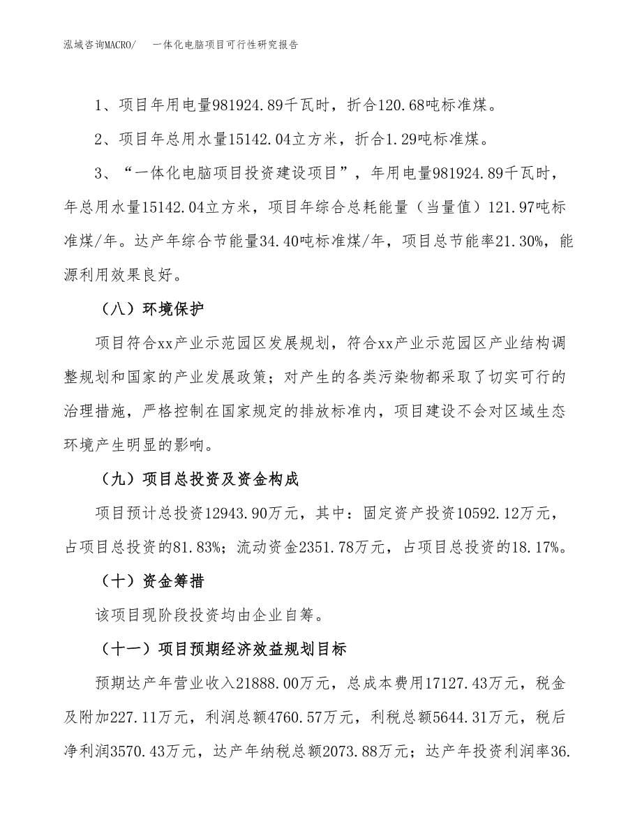 一体化电脑项目可行性研究报告[参考范文].docx_第5页