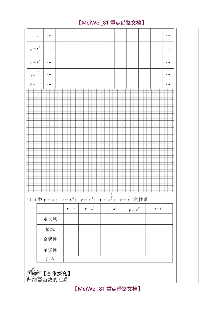 【AAA】幂函数导学案经典版_第2页