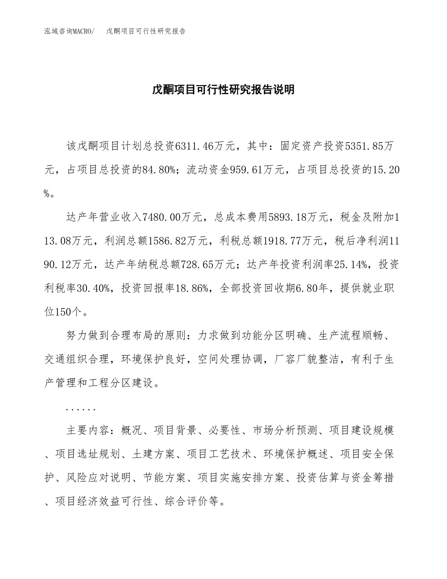 戊酮项目可行性研究报告[参考范文].docx_第2页