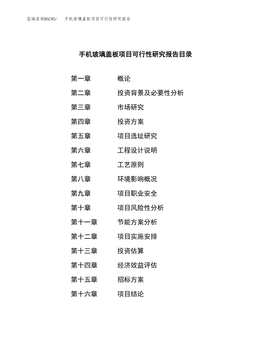 手机玻璃盖板项目可行性研究报告_范文.docx_第2页