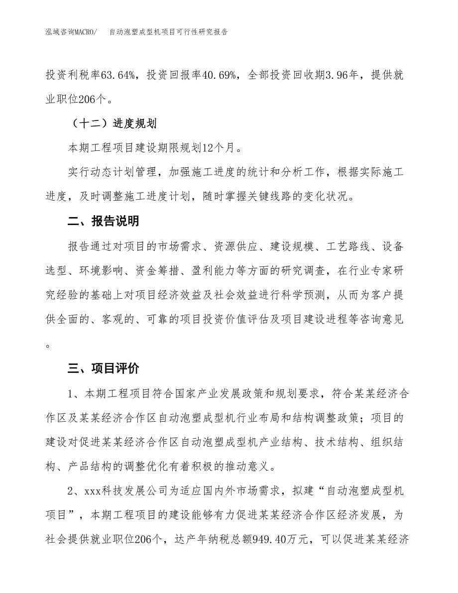 自动泡塑成型机项目可行性研究报告[参考范文].docx_第5页