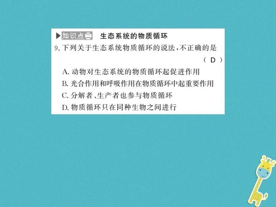 2018八年级生物下册 23.3 生态系统的结构和功能课件 （新版）北师大版_第5页