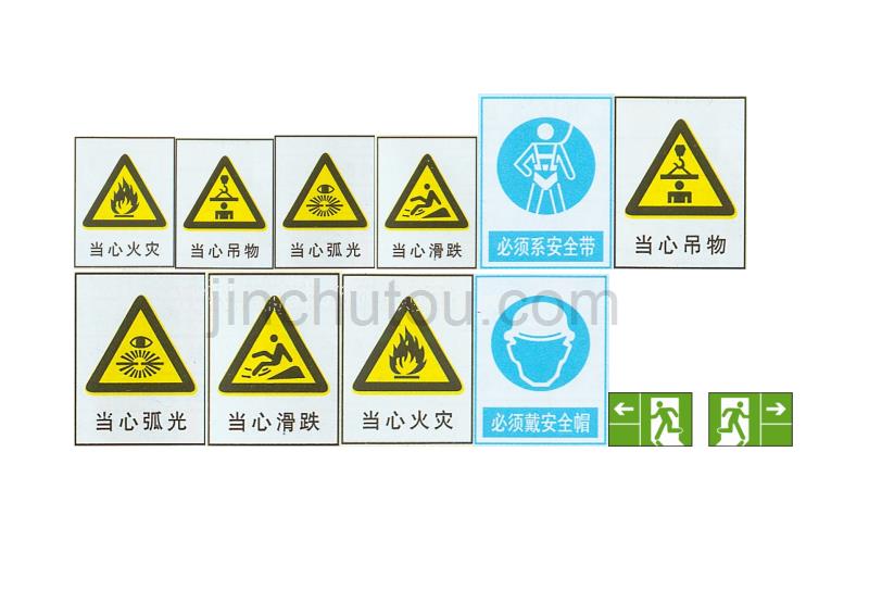 施工现场常用安全标志牌_第2页