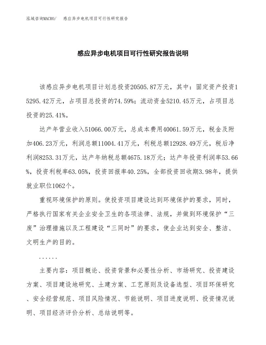 感应异步电机项目可行性研究报告[参考范文].docx_第2页