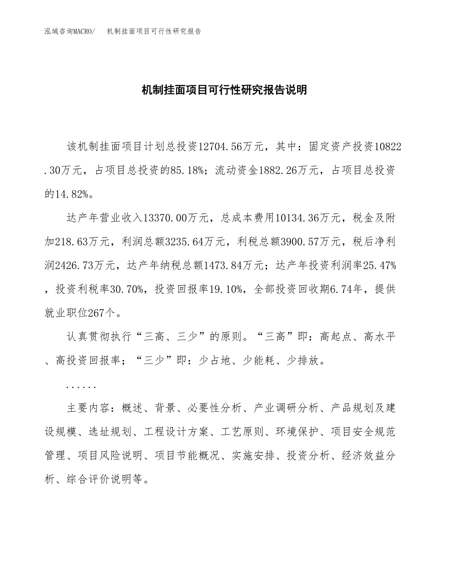 机制挂面项目可行性研究报告[参考范文].docx_第2页