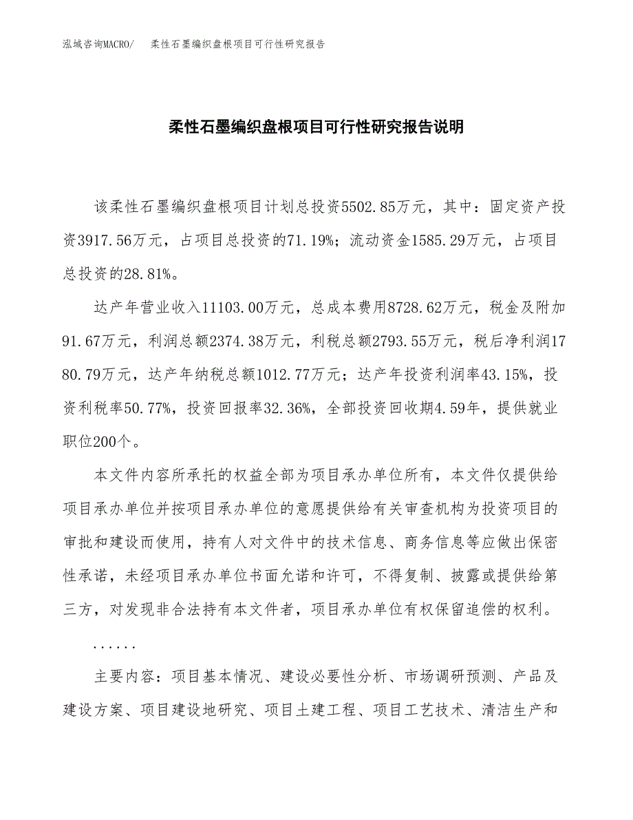 柔性石墨编织盘根项目可行性研究报告[参考范文].docx_第2页