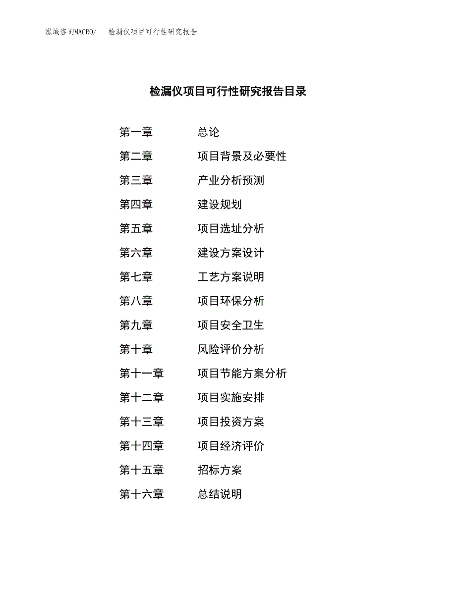 检漏仪项目可行性研究报告_范文.docx_第2页