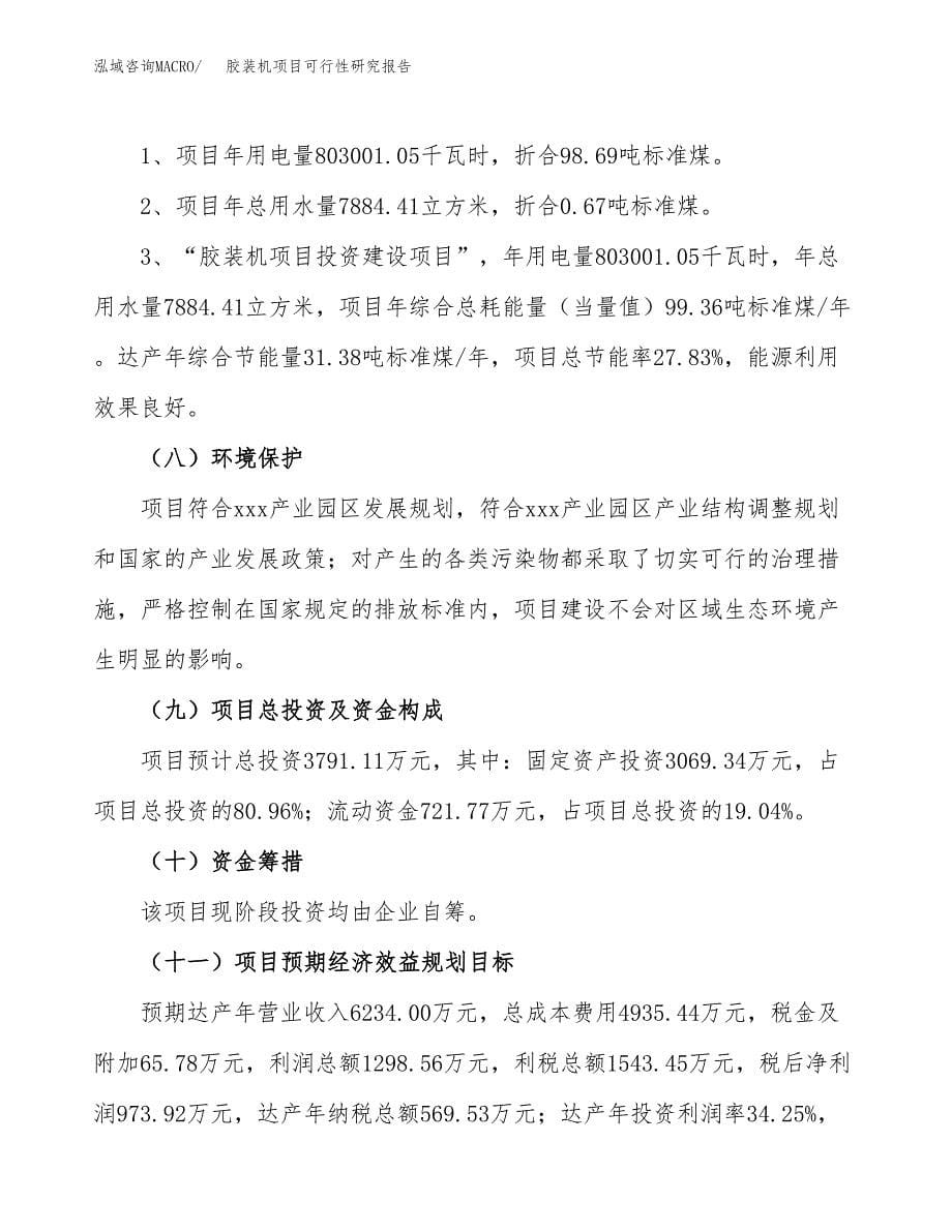 胶装机项目可行性研究报告[参考范文].docx_第5页