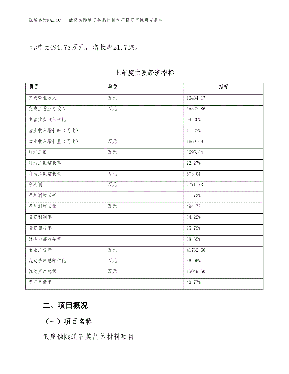 低腐蚀隧道石英晶体材料项目可行性研究报告_范文.docx_第4页