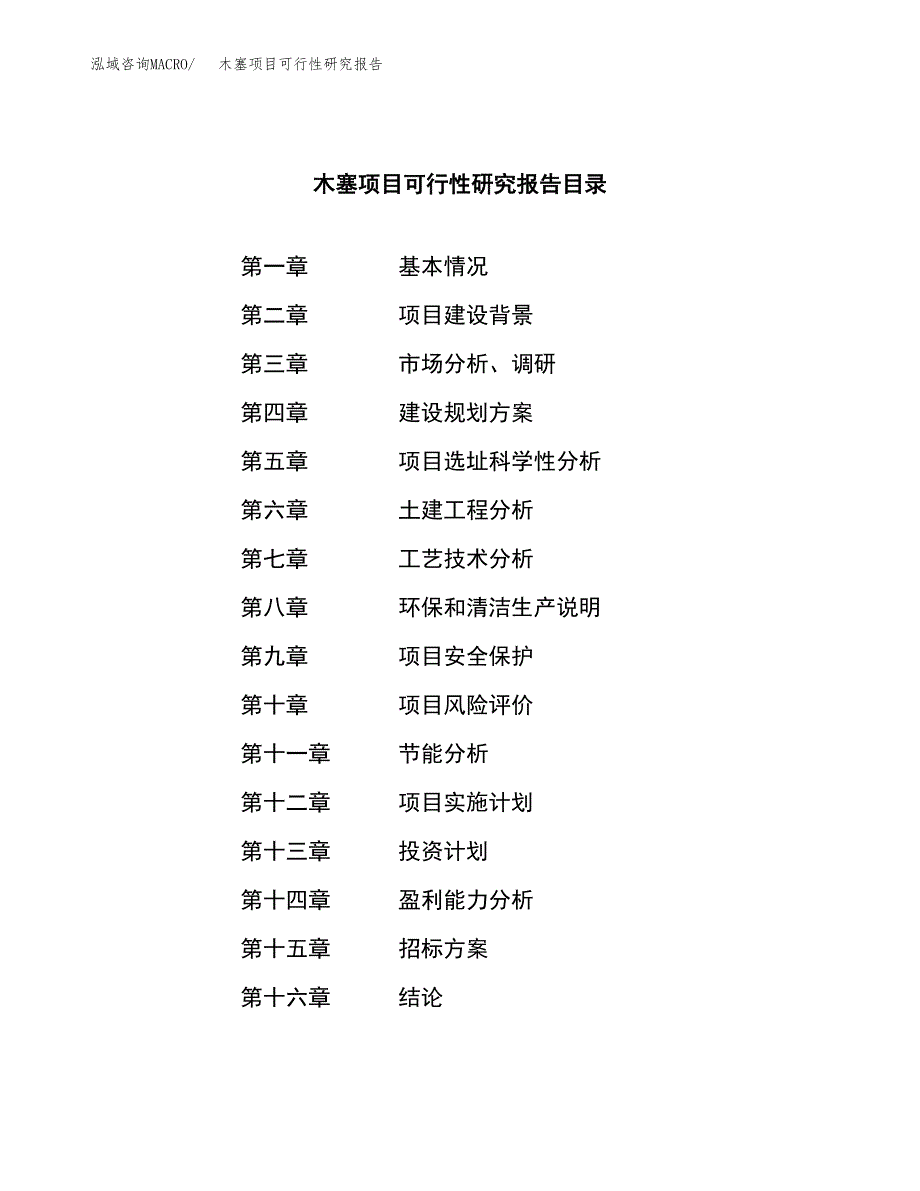 木塞项目可行性研究报告_范文.docx_第2页