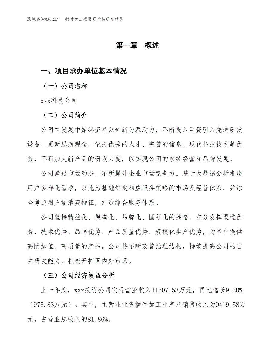 插件加工项目可行性研究报告_范文.docx_第3页