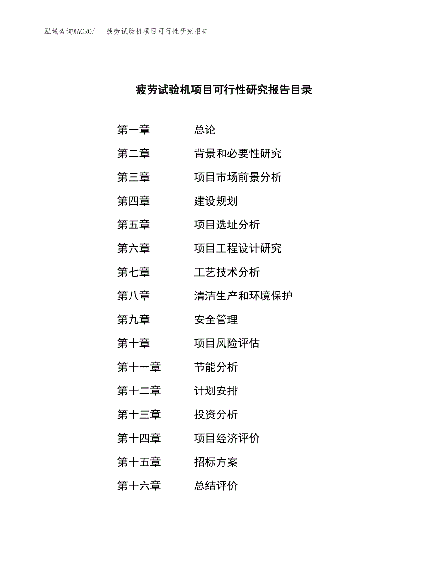 疲劳试验机项目可行性研究报告_范文.docx_第2页