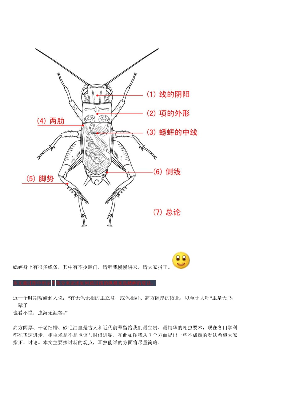 蟋蟀优劣解析_第1页