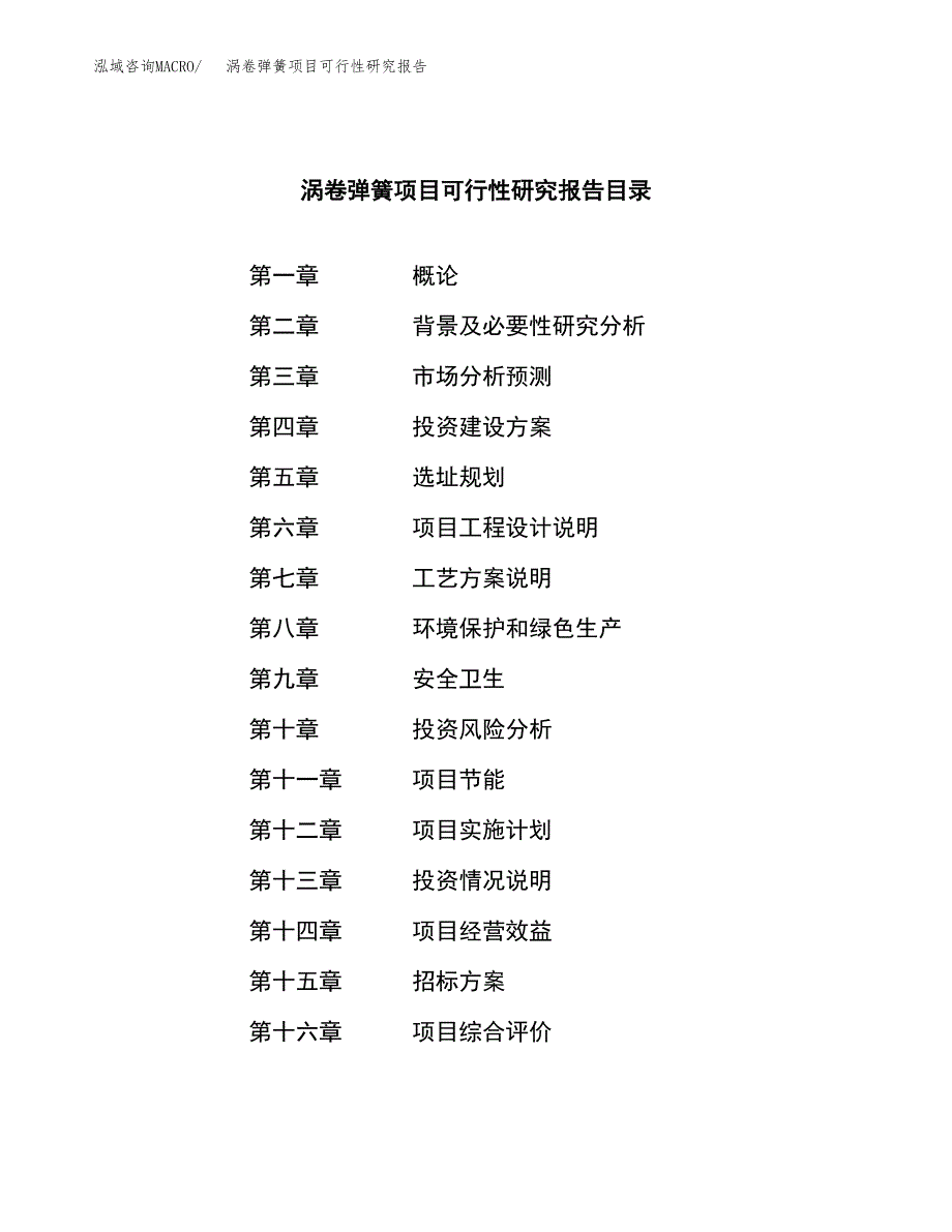 涡卷弹簧项目可行性研究报告_范文.docx_第2页