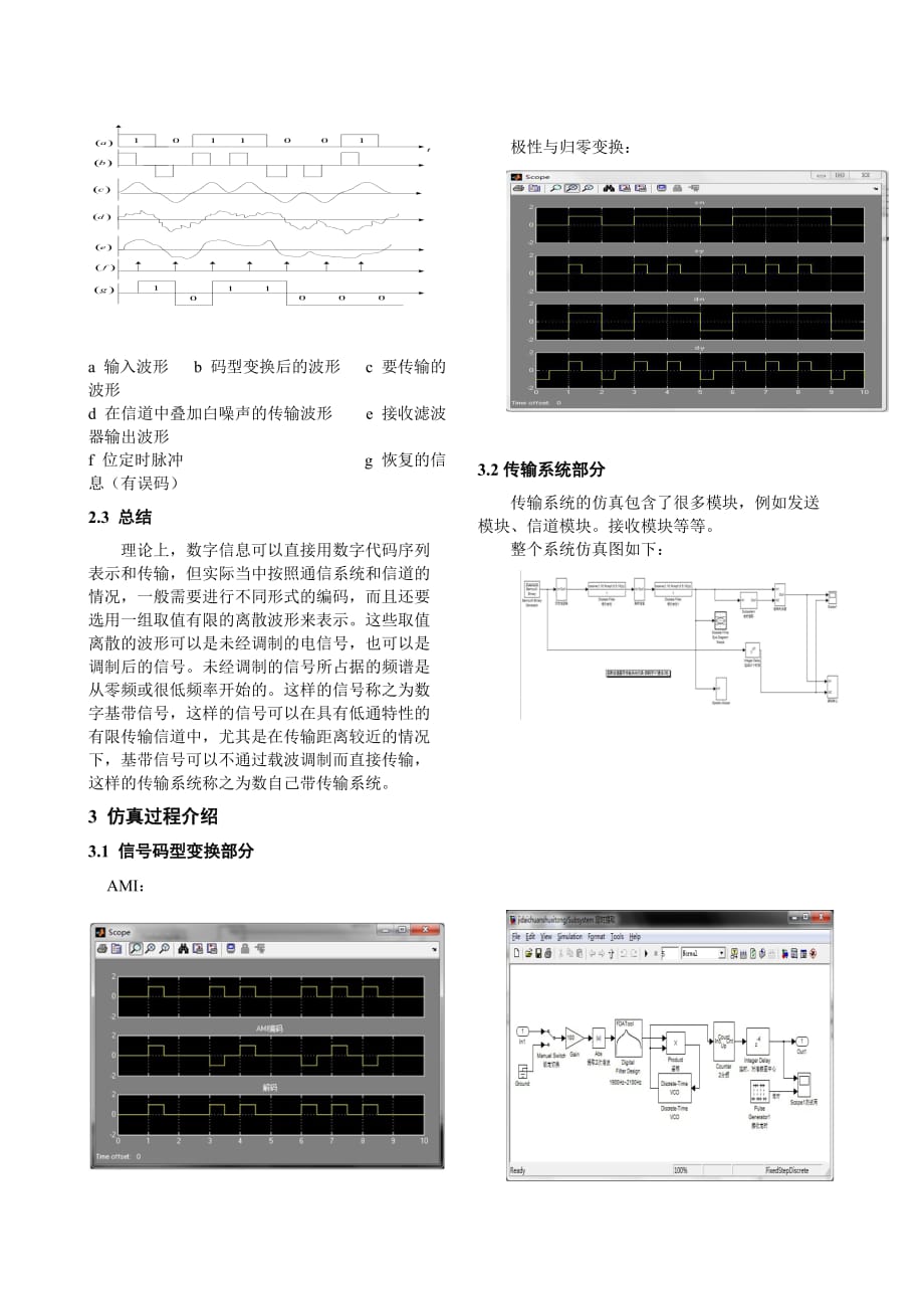 基于simulink的数字基带传输系统仿真资料_第2页