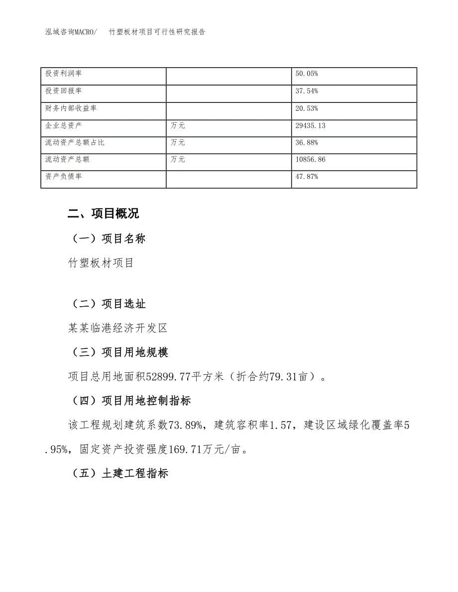 竹塑板材项目可行性研究报告_范文.docx_第5页