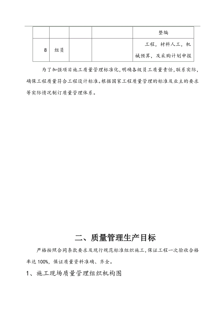 施工项目质量管理体系资料_第3页