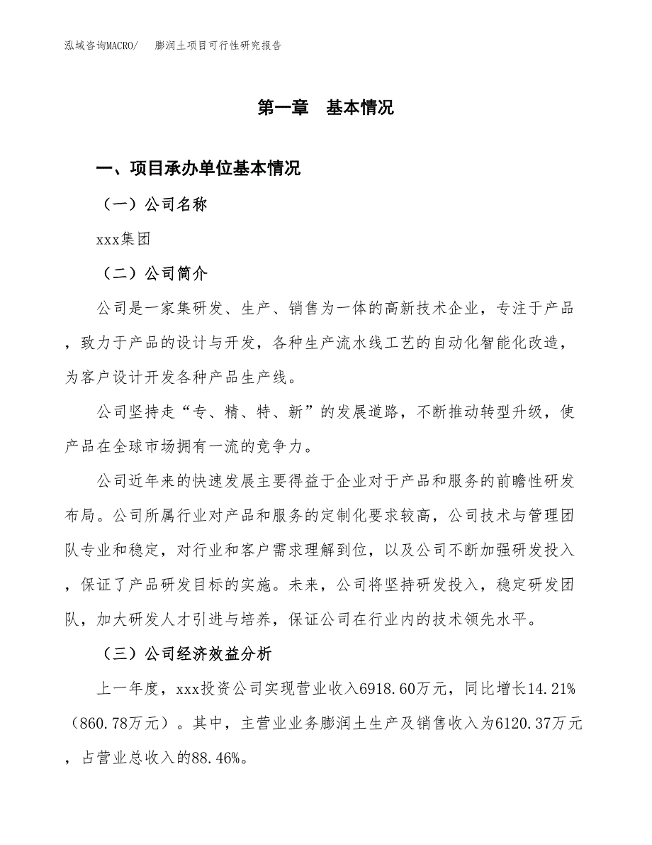 膨润土项目可行性研究报告_范文.docx_第3页