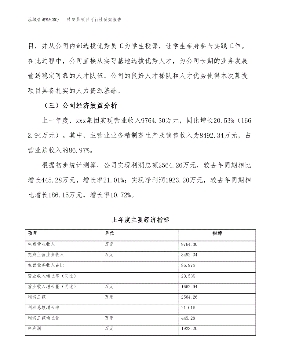 精制茶项目可行性研究报告_范文.docx_第4页