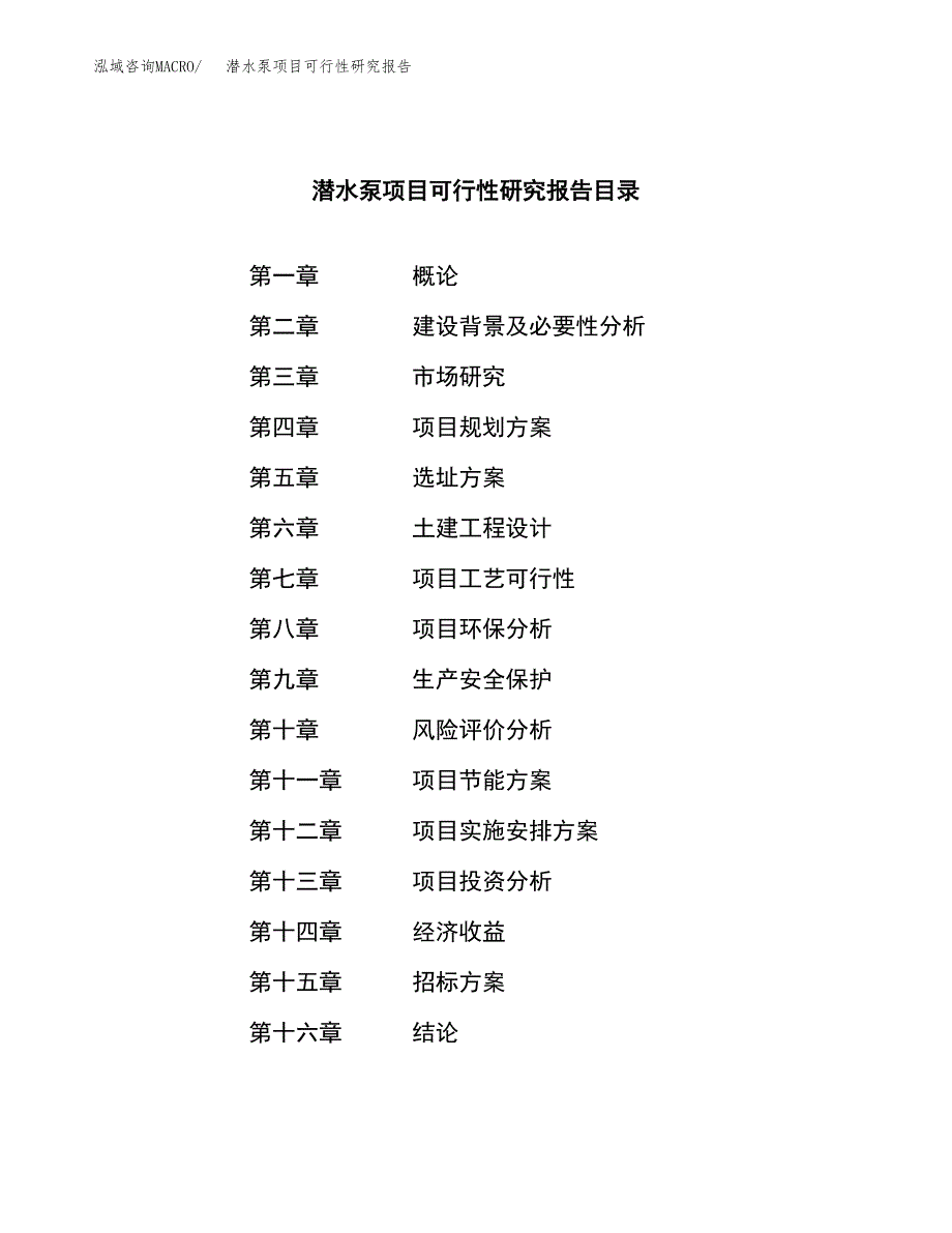 潜水泵项目可行性研究报告_范文.docx_第2页