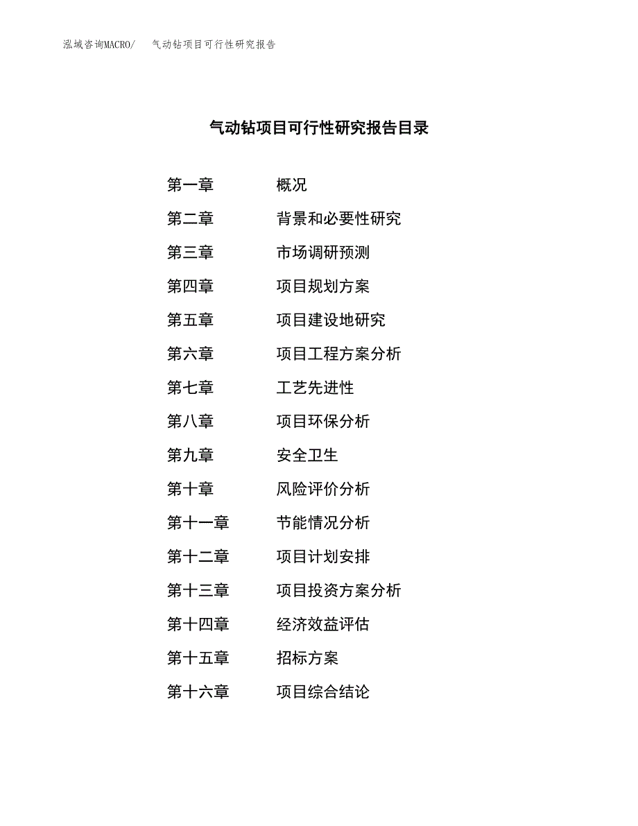 气动钻项目可行性研究报告_范文.docx_第2页