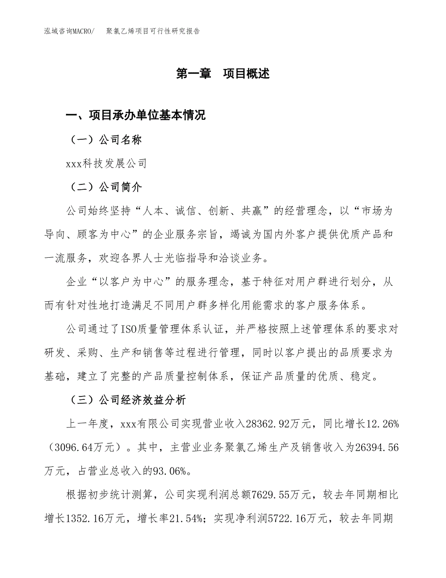 聚氯乙烯项目可行性研究报告_范文.docx_第3页