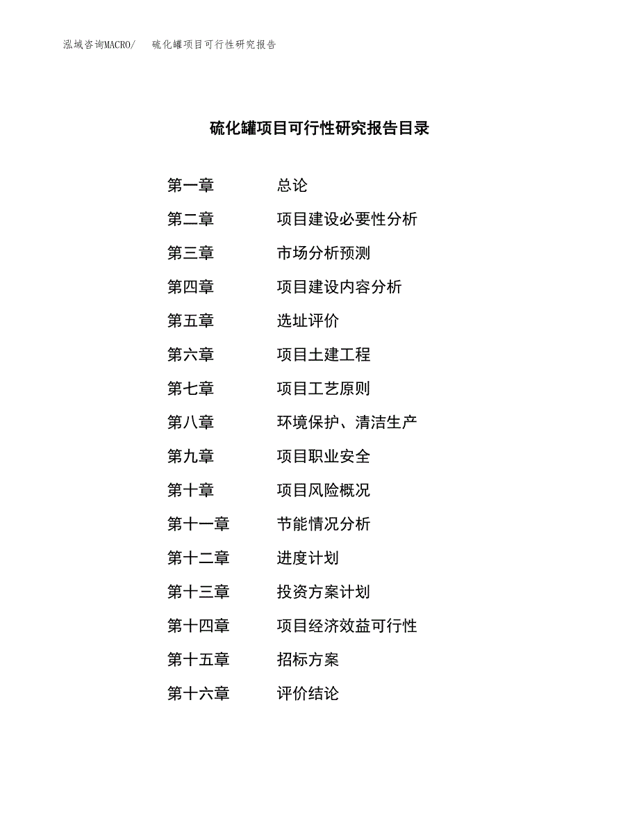 硫化罐项目可行性研究报告_范文.docx_第2页