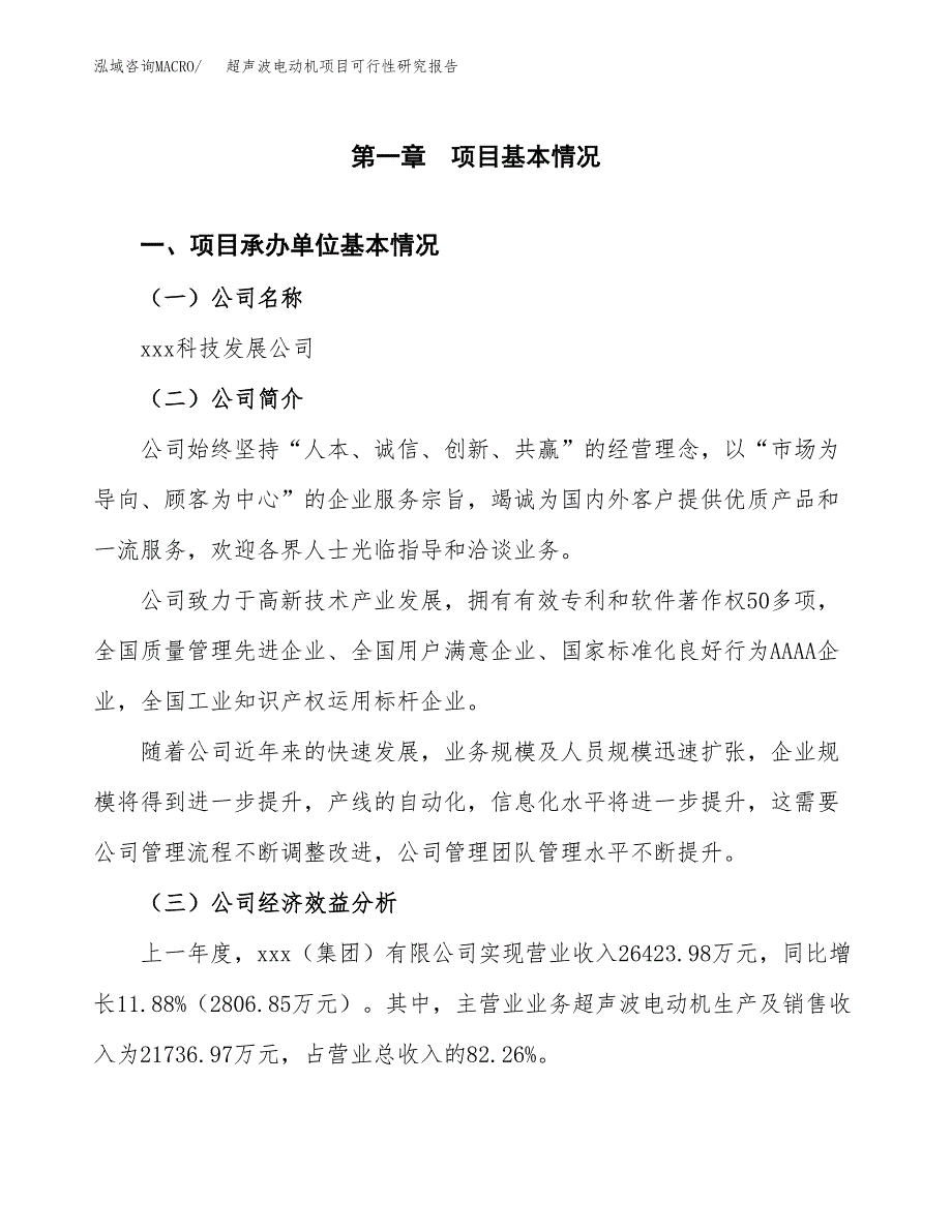 超声波电动机项目可行性研究报告_范文.docx_第3页