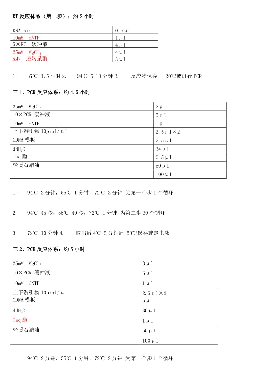 rt-pcr_步骤(精)_第2页