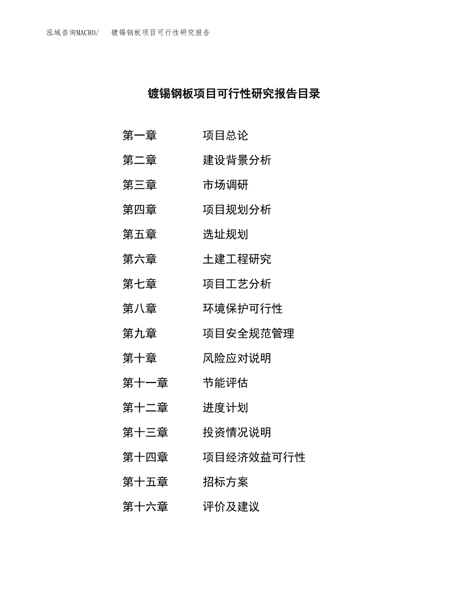 镀锡钢板项目可行性研究报告_范文.docx_第2页