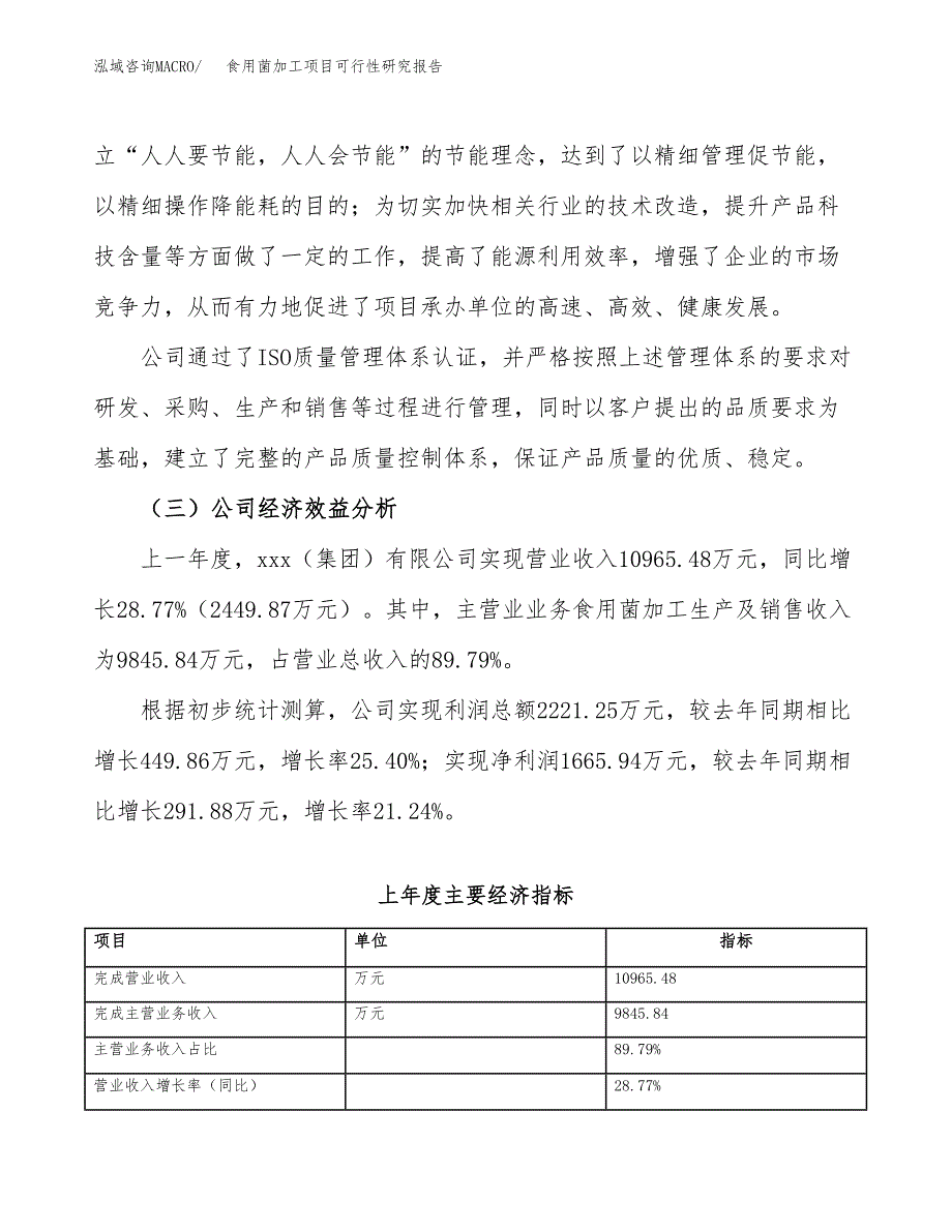 食用菌加工项目可行性研究报告_范文.docx_第4页