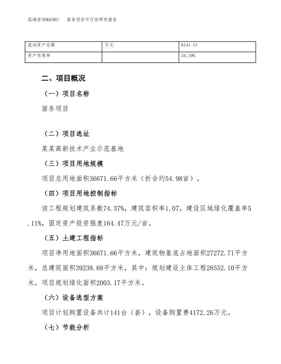 面条项目可行性研究报告_范文.docx_第5页