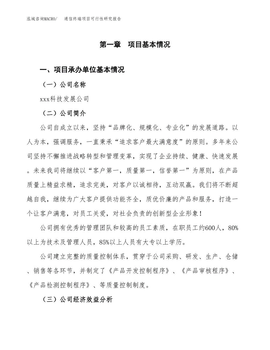 通信终端项目可行性研究报告_范文.docx_第3页